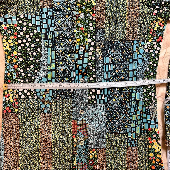 Vintage SKYR 70s Dagger Collar Blouse Size Medium - Picture 13 of 16